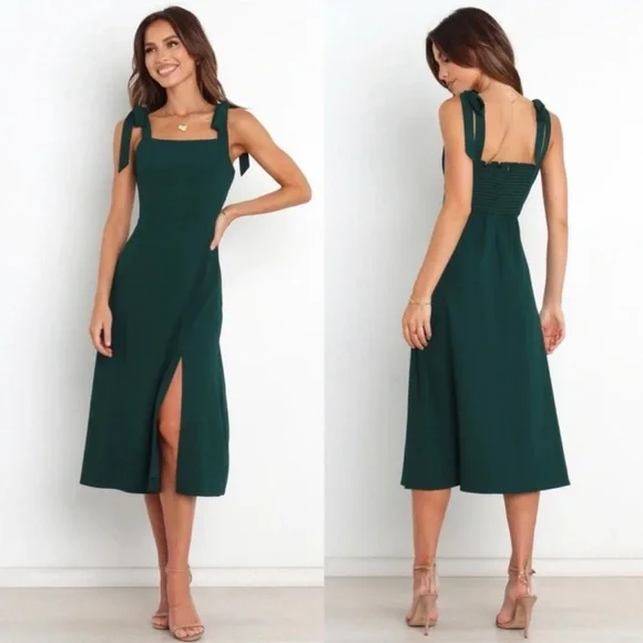 liz claiborne green dress Petal And Pup Women's Lisbeth Midi Dress main image 1